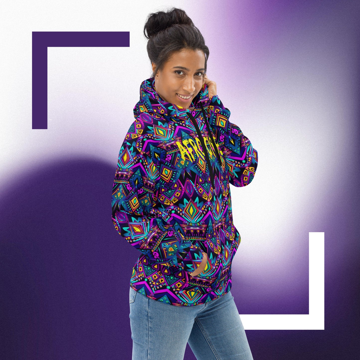Purp Dashiki Hoodie