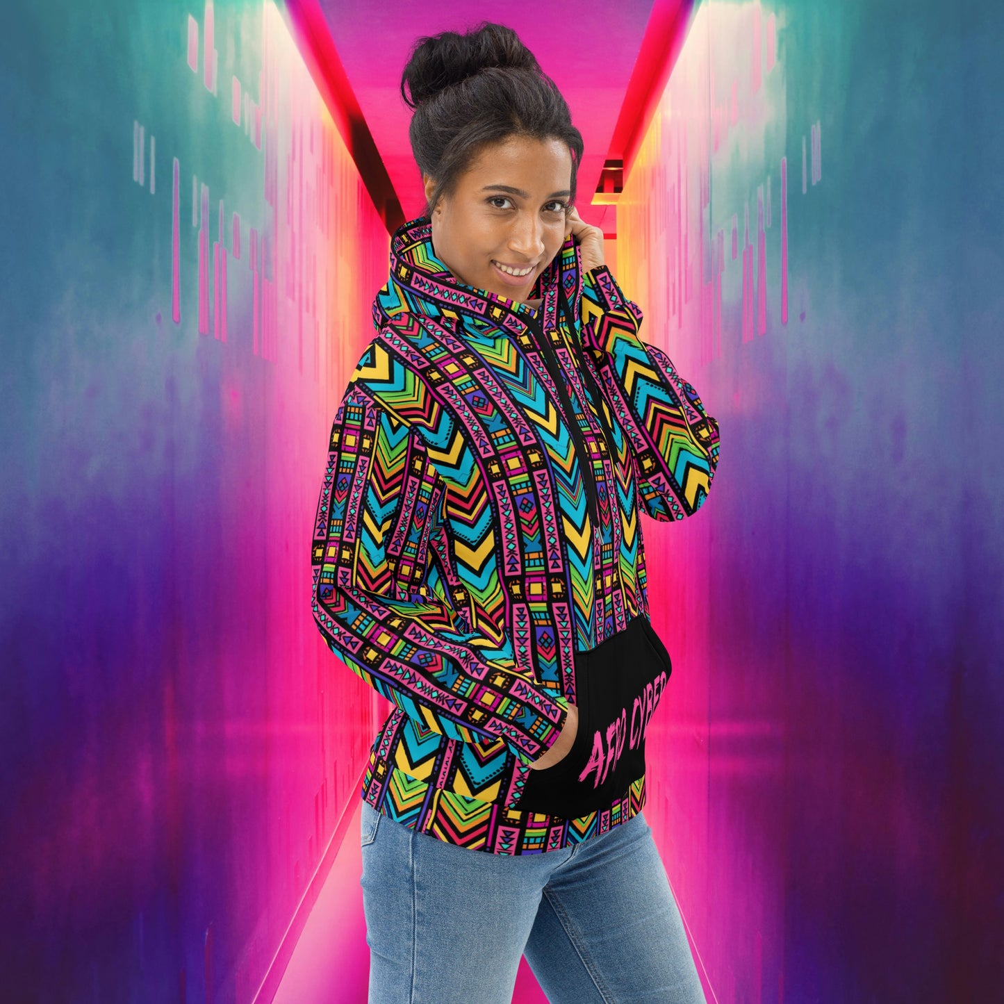 Psychedelic Mirage Dashiki Hoodie