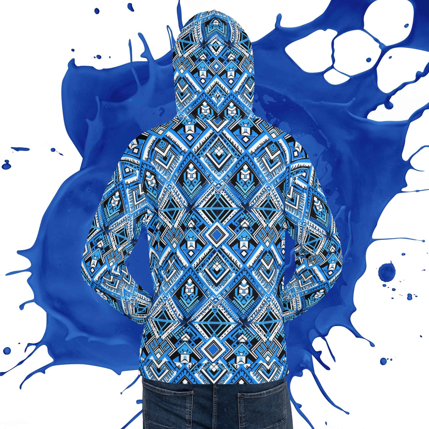 Sky God Dashiki Hoodie