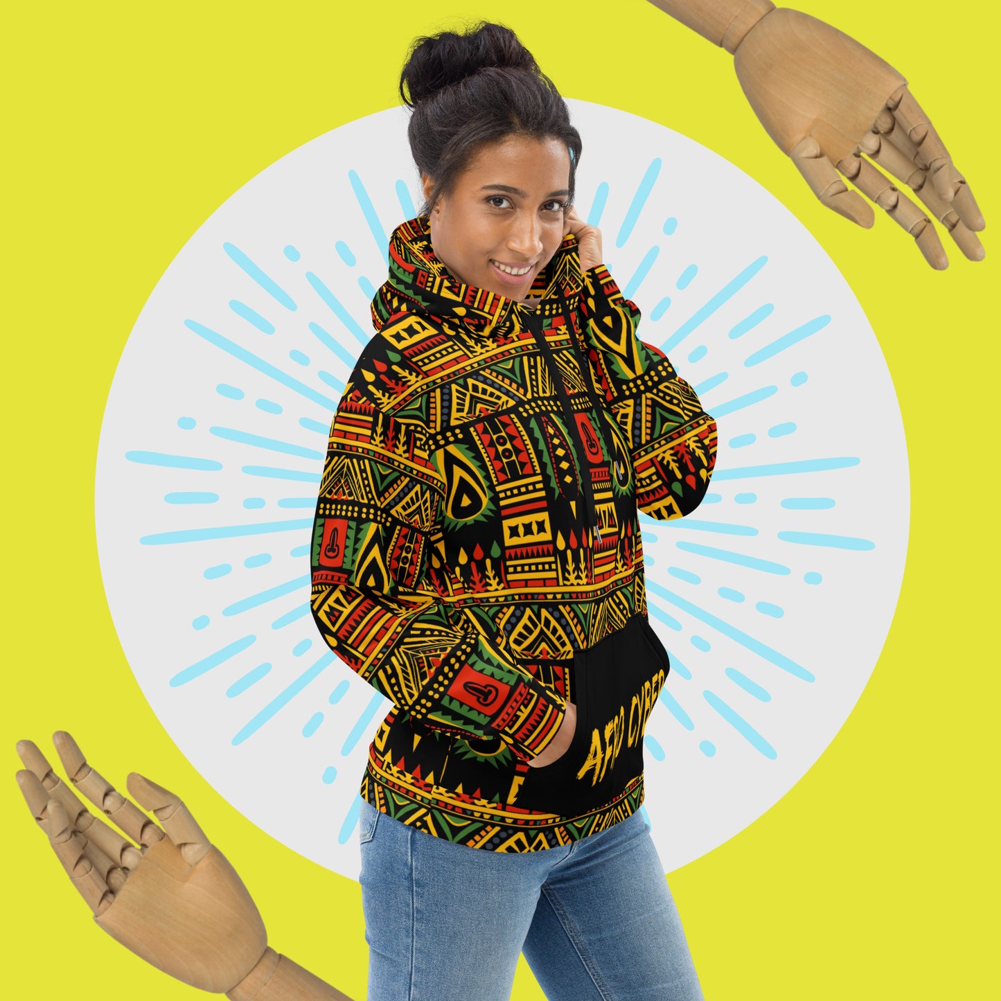 Vibe Legacy Dashiki Hoodie