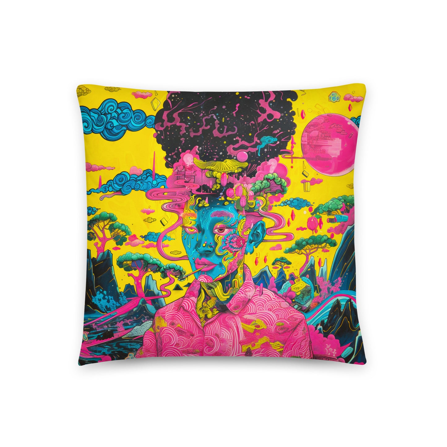 Dreamscape Visionary Throw Pillow