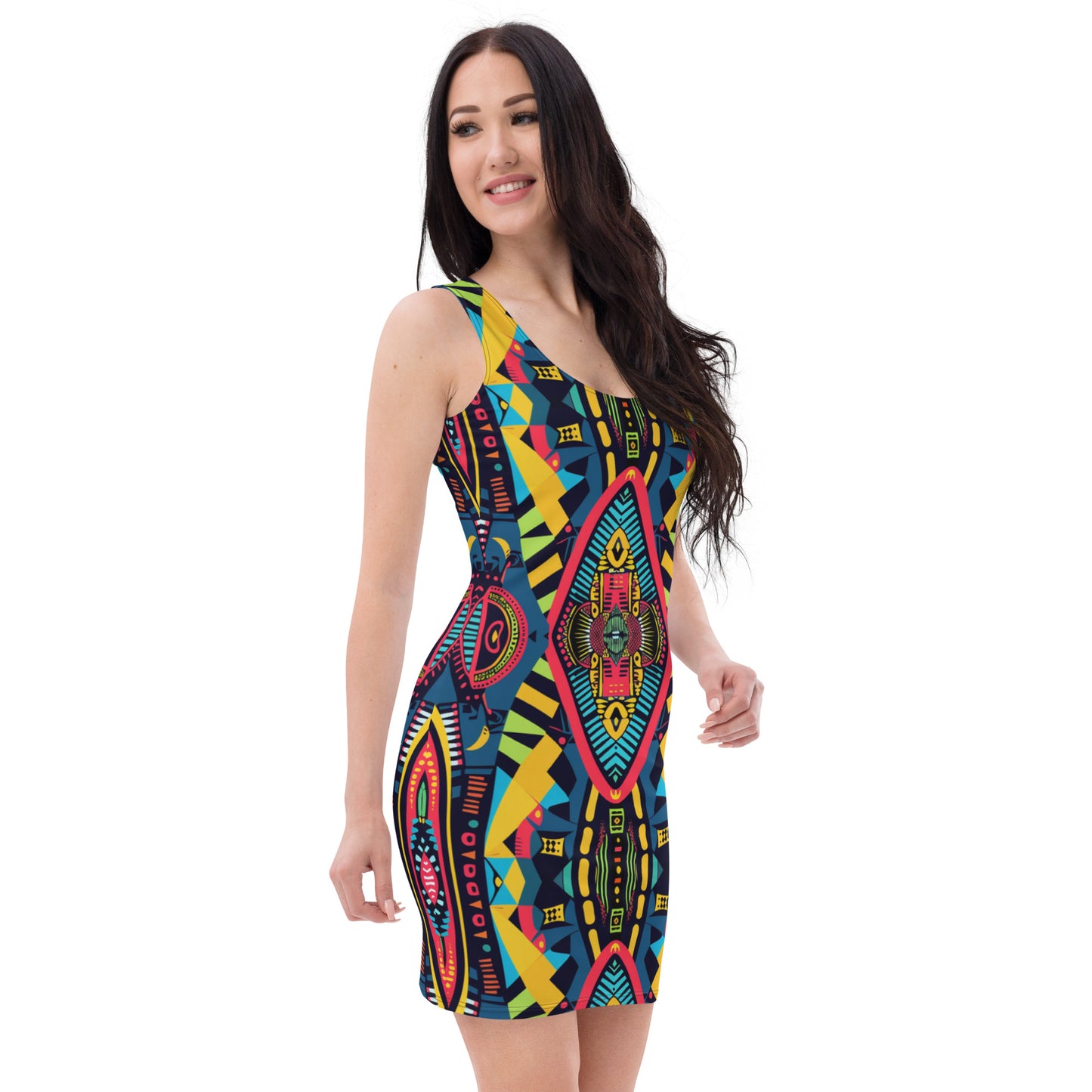 Tribal Fusion Bodycon Dress
