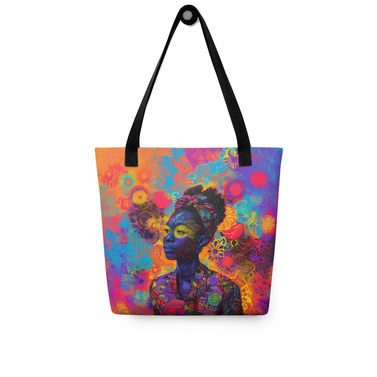 Floral Dreamscape Tote Bag