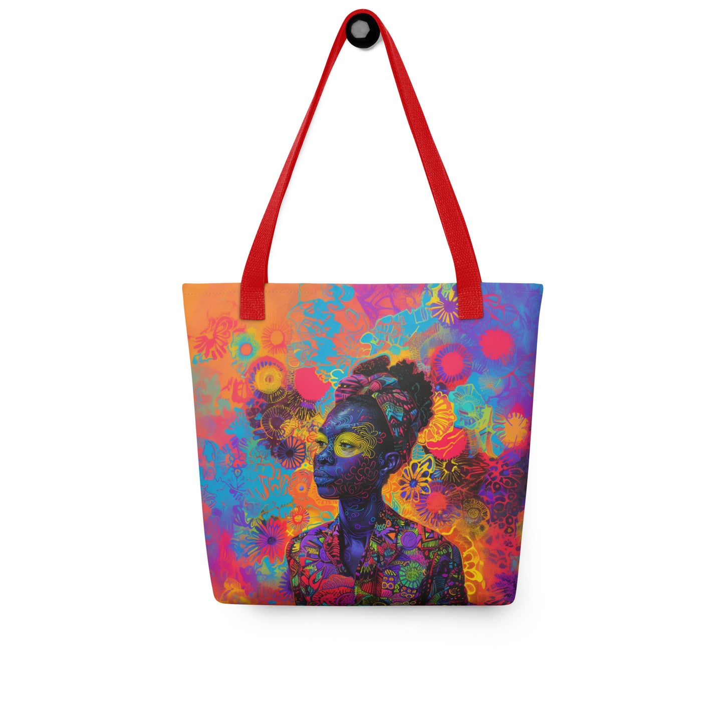 Floral Dreamscape Tote Bag