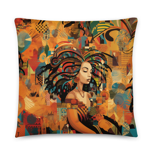 Roots of Strength Throw Pillow