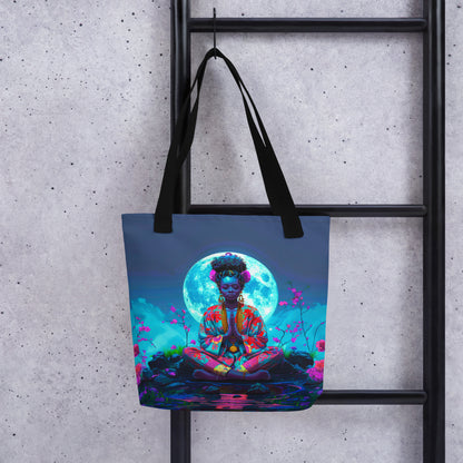 Moonlit Meditation Tote Bag
