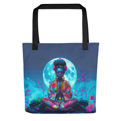Moonlit Meditation Tote Bag
